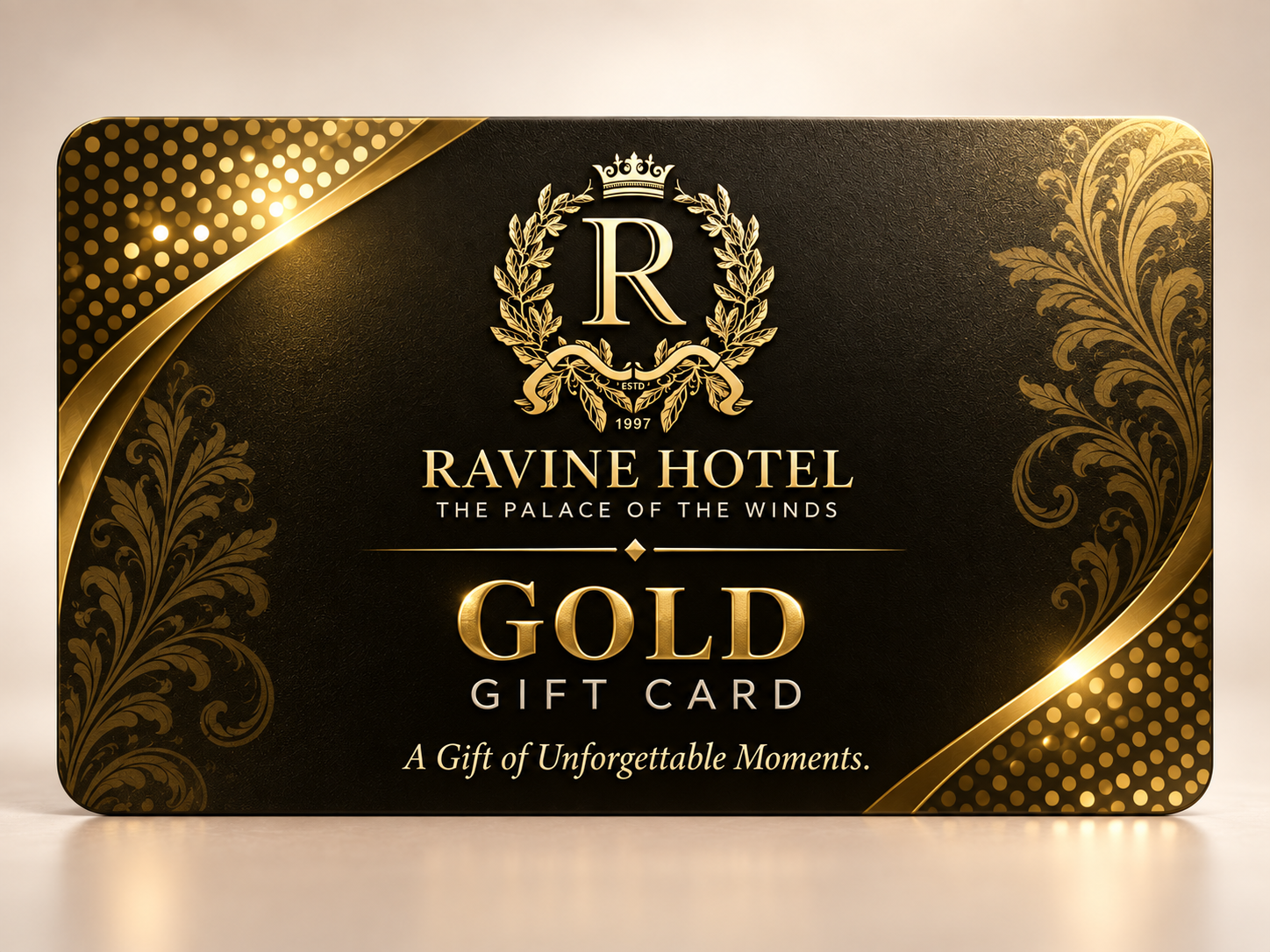 Ravine Gold Gift Card
